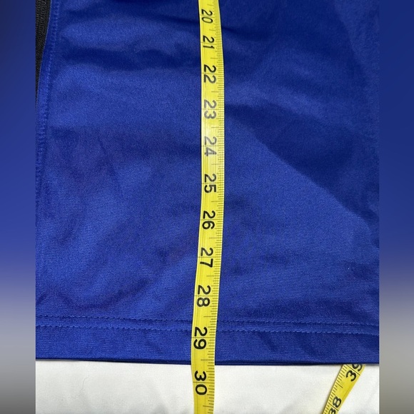 AND1 Mens Blue and Black Colorblock Track Jacket - Picture 2 of 10